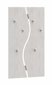 Вешалка Агата АТ-6 северное дерево светлое