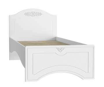 Кровать Ассоль АС-26 (2000х800) белое дерево