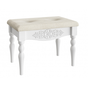 Банкетка Ассоль АС-33 белое дерево