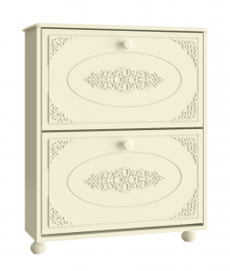 Тумба для обуви (обувница) Ассоль плюс АС-45 ваниль