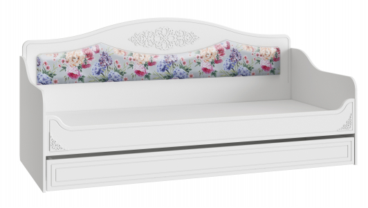 Кровать Ассоль АС-47 (2000х900) белое дерево