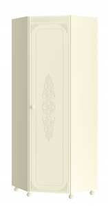 Шкаф угловой Ассоль плюс АС-52К (правый) ваниль