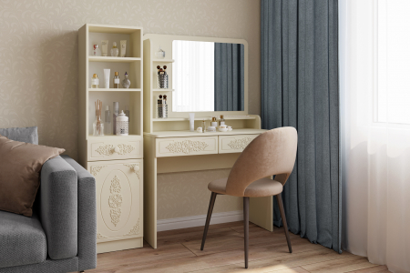 Туалетный гарнитур Ассоль плюс АС-6502 ваниль