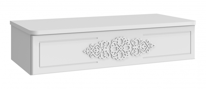 Тумба подвесная Ассоль АС-69 белое дерево