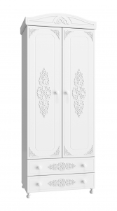 Шкаф для одежды Ассоль АС-2 белое дерево