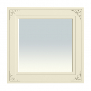 Зеркало Ассоль плюс АС-44 (800х800) ваниль