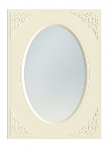 Зеркало Ассоль плюс АС-7 (800х1100) ваниль