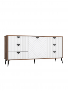 Комод Астрид АР-03 дуб крафт табачный/бланж