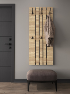 Вешалка ВН-12 блэквуд ячменный (600*1460)