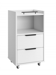 Тумба К-30 белый структурный/меренга