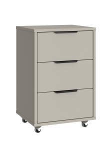 Тумба мобильная К-54 глиняный серый/риолит