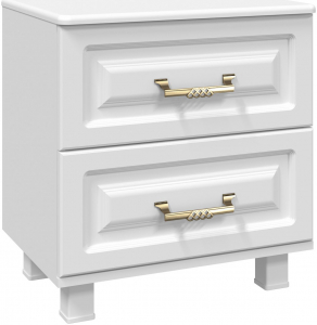 Тумба прикроватная Элизабет ЭМ-15 белое дерево