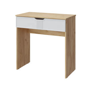 Стол туалетный ЭЛ-36 дуб крафт золотой/меренга