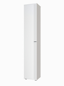 Пенал Эмилия ЭЛ-12К глухой белый структурный/меренга