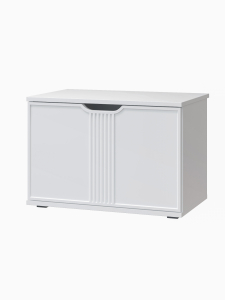 Тумба Эмилия ЭЛ-4 белый структурный/меренга