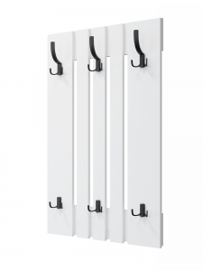 Вешалка Эмилия ЭЛ-6 белый структурный