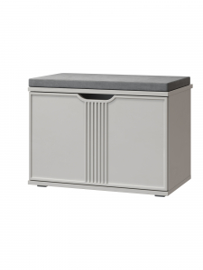 Тумба Эмилия ЭЛ-4К (с подушкой) кашемир/шарли керамика