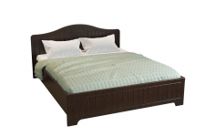 Кровать «Монблан» МБ-603К (2000х1600) венге/орех шоколадный