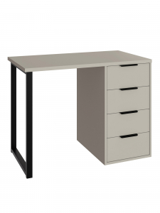 Стол С-404 (1000х550) глиняный серый/риолит