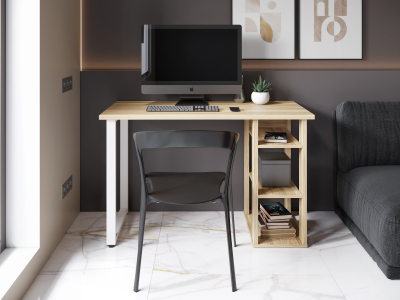 Стол С-611 (1200х600) блэквуд ячменный