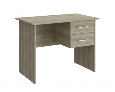 Комплект стол с тумбой  ОФ-111К+ОФ-21блэквуд сатиновый