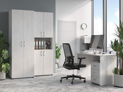 Комплект мебели для офиса ОФ-010 северное дерево светлое