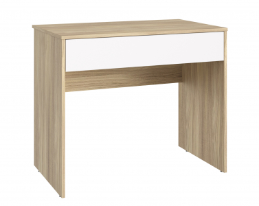 Стол Оскар ОС-25 блэквуд ячменный/белый структурный