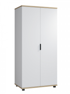 Шкаф платяной Скайлайт СЛ-6К блэквуд ячменный/белый/меренга