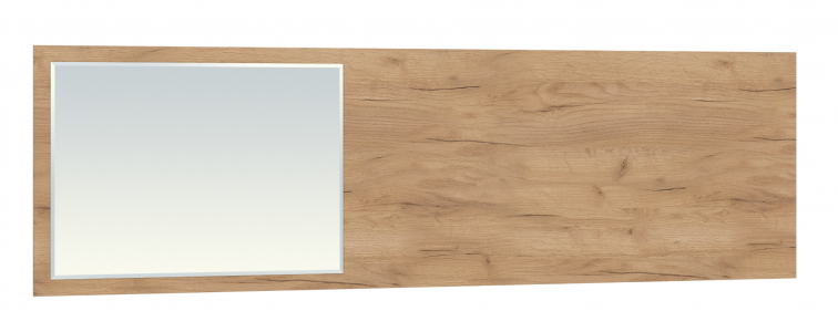 Панель с зеркалом Виктория ВИ-20 (2000x600) дуб крафт золотой