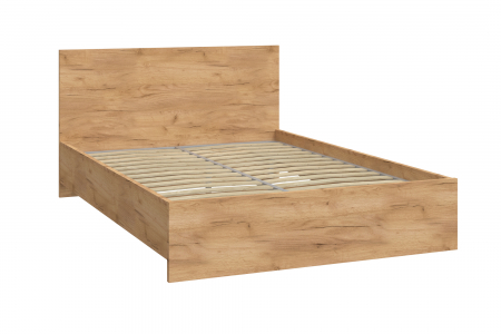 Кровать Виктория ВИ-31 (1400x2000) дуб крафт золотой