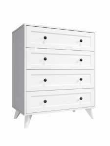 Комод Вильям ВМ-12 белый бриллиант/бланж