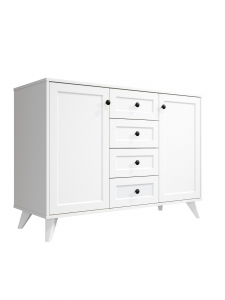 Комод Вильям ВМ-13 белый бриллиант/бланж