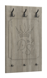 Вешалка ДримСтар ДС-32 дуб сонома темный