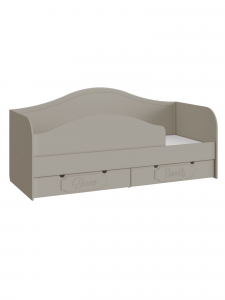 Кровать ДримСтар ДС-51 (800х2000) глиняный серый/риолит