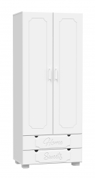 Шкаф для одежды ДримСтар ДС-60К белое дерево