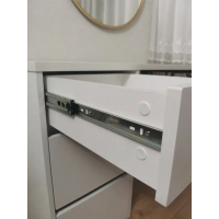 Стол С-401 белый структурный/меренга