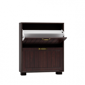 Тумба для обуви «Монблан» МБ-13 венге/орех шоколадный