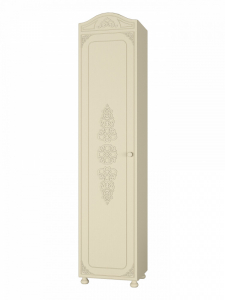 Шкаф Ассоль плюс АС-53К (левый с короной) ваниль