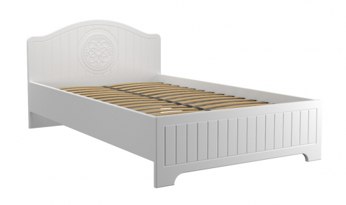 Кровать «Монблан» МБ-601К (2000х1200) белое дерево