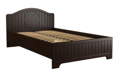Кровать «Монблан» МБ-601К (2000х1200) венге/орех шоколадный