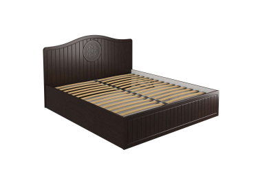 Кровать «Монблан» МБ-607К (2000х1800) венге/орех шоколадный