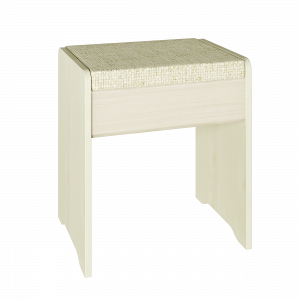 Тумба с сиденьем Изабель ИЗ-36 береза снежная/клен