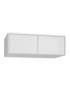 Антресоль Оптима ОП-11 белый структурный/меренга