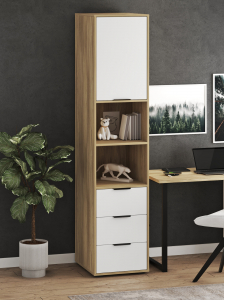 Пенал Оптима ОП-03 блэквуд ячменный/меренга