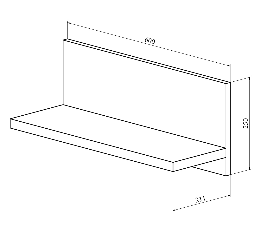 Набор мебели Виктория ВИ-007 дуб крафт золотой