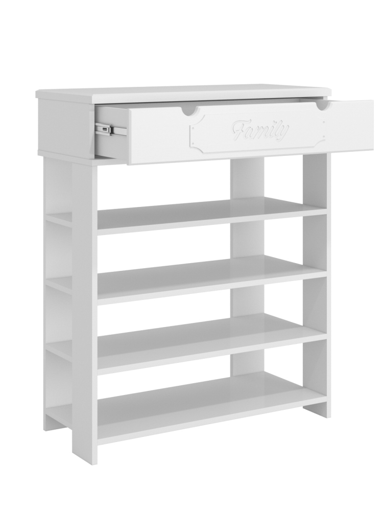 Тумба для обуви ДримСтар ДС-20 (800) белое дерево