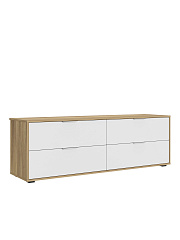 Тумба Оптима ОП-231 блэквуд ячменный/меренга