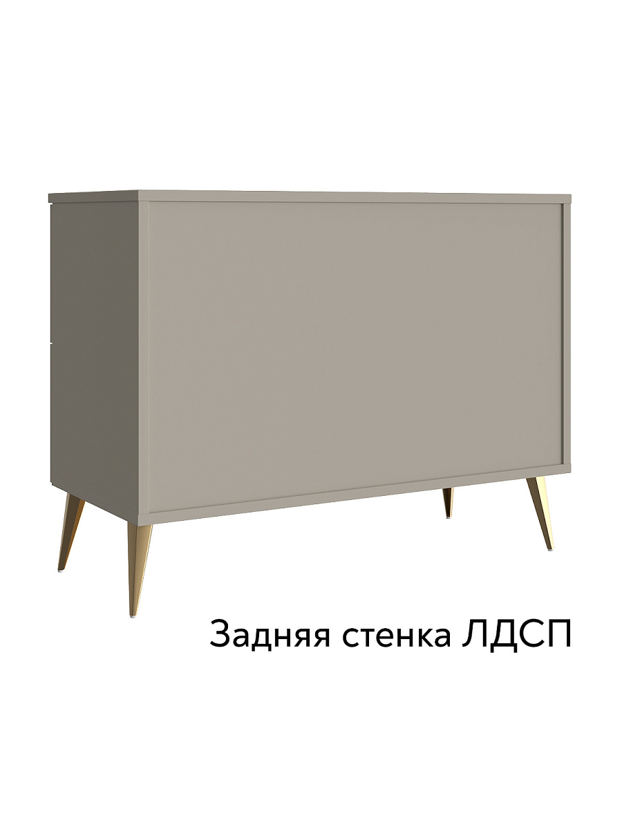Тумба Оливия ОЛ-25 глиняный серый/риолит