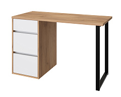 Стол С-401 дуб крафт золотой/меренга