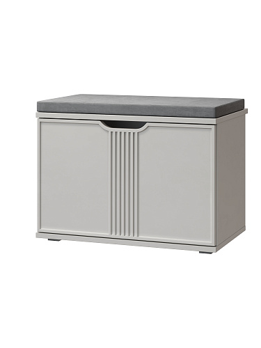 Тумба Эмилия ЭЛ-4К (с подушкой) кашемир/шарли керамика